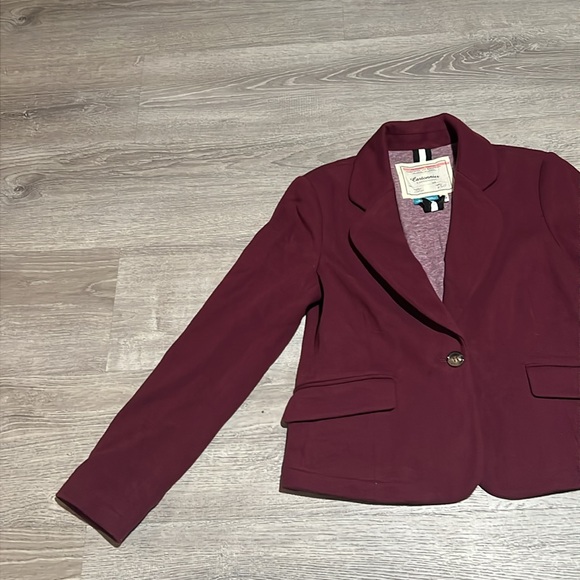 Anthropologie Cartonnier Studio 1 Button Blazer - Picture 7 of 13